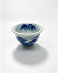 Blue and White Landscape Tea Cup       50ml   -Jingdezhen porcelain