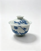 Whispering Bamboo Gaiwan        150ml   -Jingdezhen porcelain