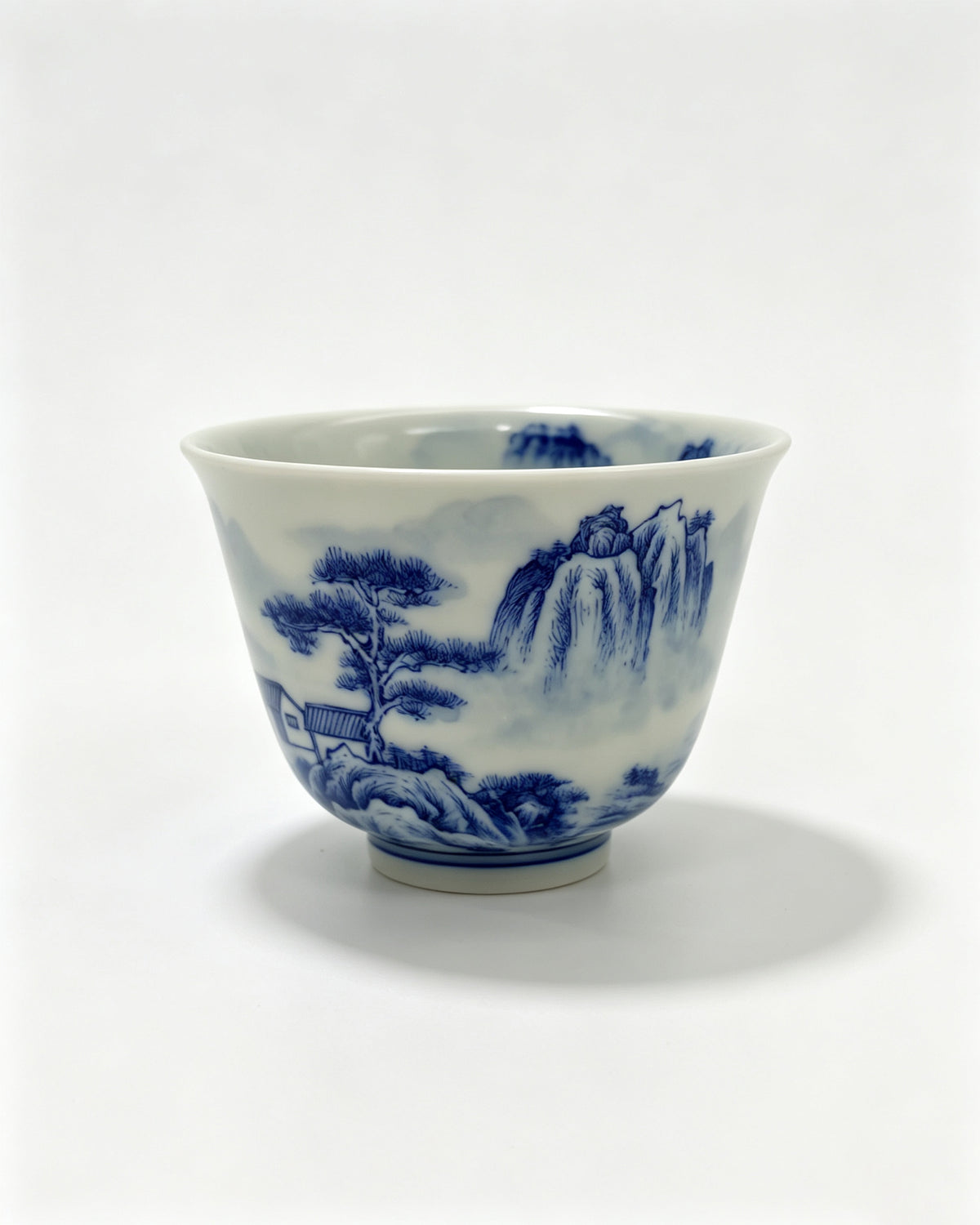 Mountain Dwelling Landscape       70ml   -Jingdezhen porcelain