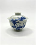 Joyful Kids Under Banana Leaves        160ml   -Jingdezhen porcelain