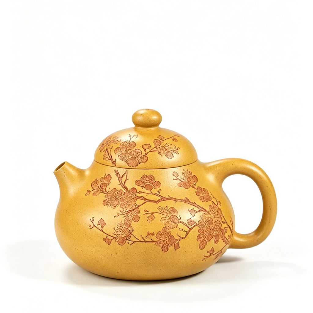 Wen Dan      180cc   - Yixing Zisha Purple Clay Teapot