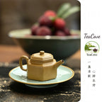 Liu Fang De Zhong    210cc   - Yixing Zisha Purple Clay Teapot
