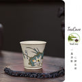 He Xiang     120cc  - Yixing Zisha Purple Clay  Cup