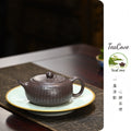 Fu Lu     260cc   - Yixing Zisha Purple Clay Teapot