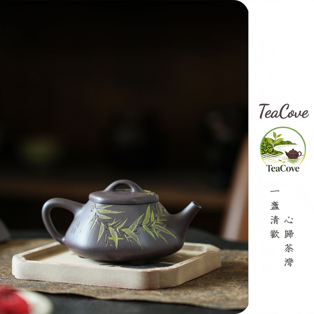 Liu Fang Shi Piao   110cc   - Yixing Zisha Purple Clay Teapot