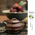 Shuang Xian Zhu Gu      180cc   - Yixing Zisha Purple Clay Teapot