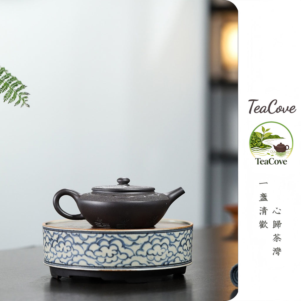Bian Chen     240cc   - Yixing Zisha Purple Clay Teapot