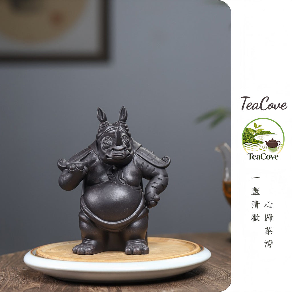 Zhao Cai Xi Niu Da Jiang Jun   - Yixing Zisha Handmade Tea Pets