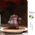 Ruyi &amp; Wealth-Attracting    - Yixing Zisha Handmade Tea Pets