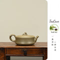 San Zu Yuan Zhu    150cc   - Yixing Zisha Purple Clay Teapot