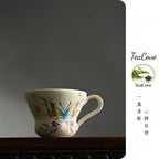 Cai Die    70cc  - Yixing Zisha Purple Clay  Cup