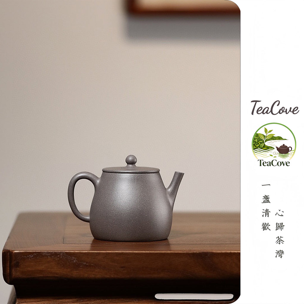 Chan Yi     200cc   - Yixing Zisha Purple Clay Teapot