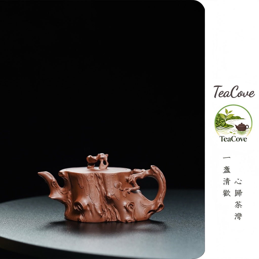 Cang Song Bao Shi    320cc   - Yixing Zisha Purple Clay Teapot