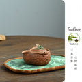 Wa Qu Bao Ping   210cc   - Yixing Zisha Purple Clay Teapot