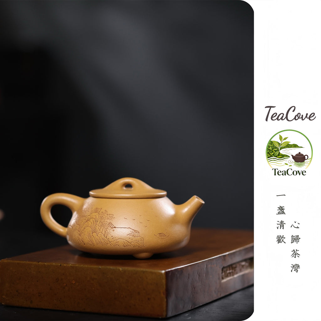 Da Man Piao     300cc   - Yixing Zisha Purple Clay Teapot