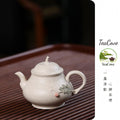 Qing Tao    130cc   - Yixing Zisha Purple Clay Teapot