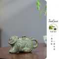 Qing Tong Hu     200cc - Yixing Zisha Purple Clay Teapot
