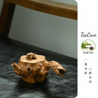 Ce Ba Fu Chan       190cc   - Yixing Zisha Purple Clay Teapot