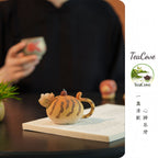 Da Ji Da Li      120cc   - Yixing Zisha Purple Clay Teapot