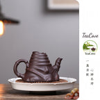 Zhu Sun Hu     160cc   - Yixing Zisha Purple Clay Teapot
