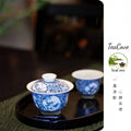 Blue and White with Underglaze Red  -Jingdezhen porcelain