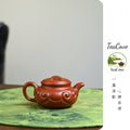 Fang Gu Ru Yi      210cc   - Yixing Zisha Purple Clay Teapot