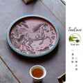 Li Ma Fa Cai    - Yixing Zisha Purple Teapot Stand
