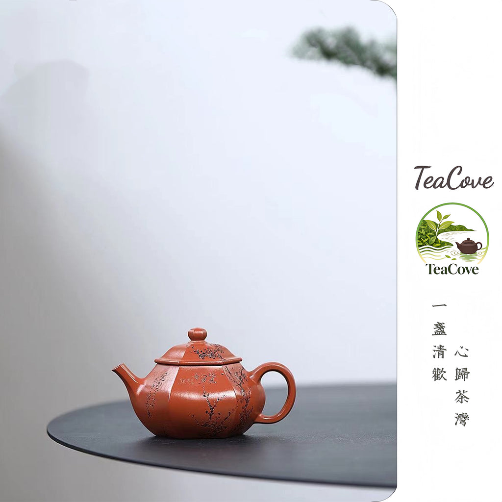 Liu Fang Rong Tian   150cc   - Yixing Zisha Purple Clay Teapot