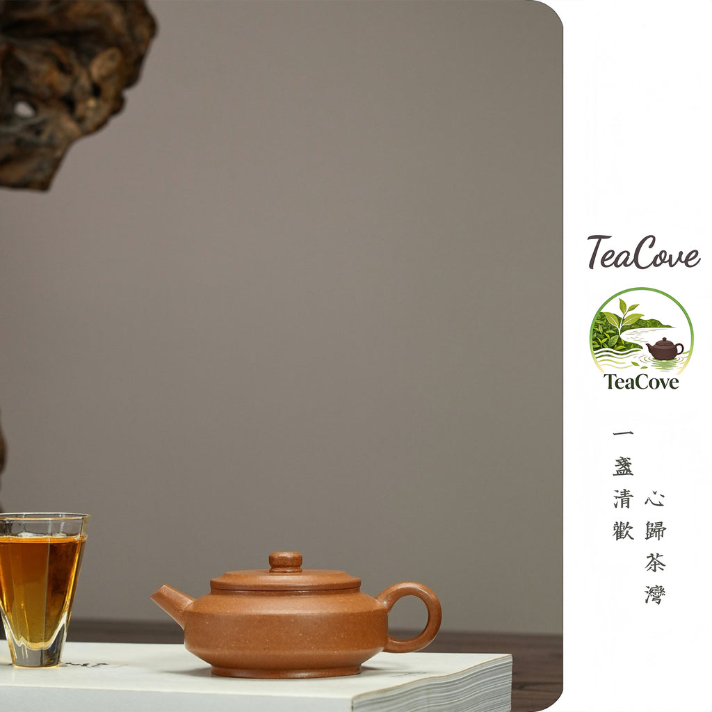 Zhou Pan   180cc - Yixing Zisha Purple Clay Teapot