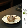 Xiao Ju Lun  90cc - Yixing Zisha Purple Clay Teapot