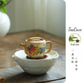 Shi Shi Ru Yi   120cc - Yixing Zisha Purple Clay Teapot