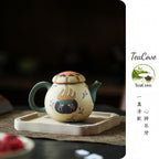 Ru Yi Bao Zhu   100cc - Yixing Zisha Purple Clay Teapot