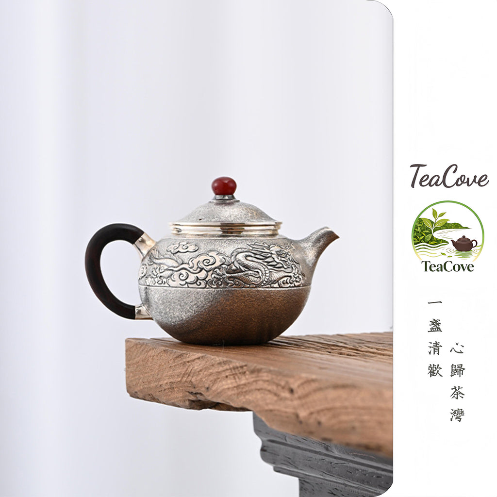 Xiang Long Na Fu  160ml   - Silver teapot