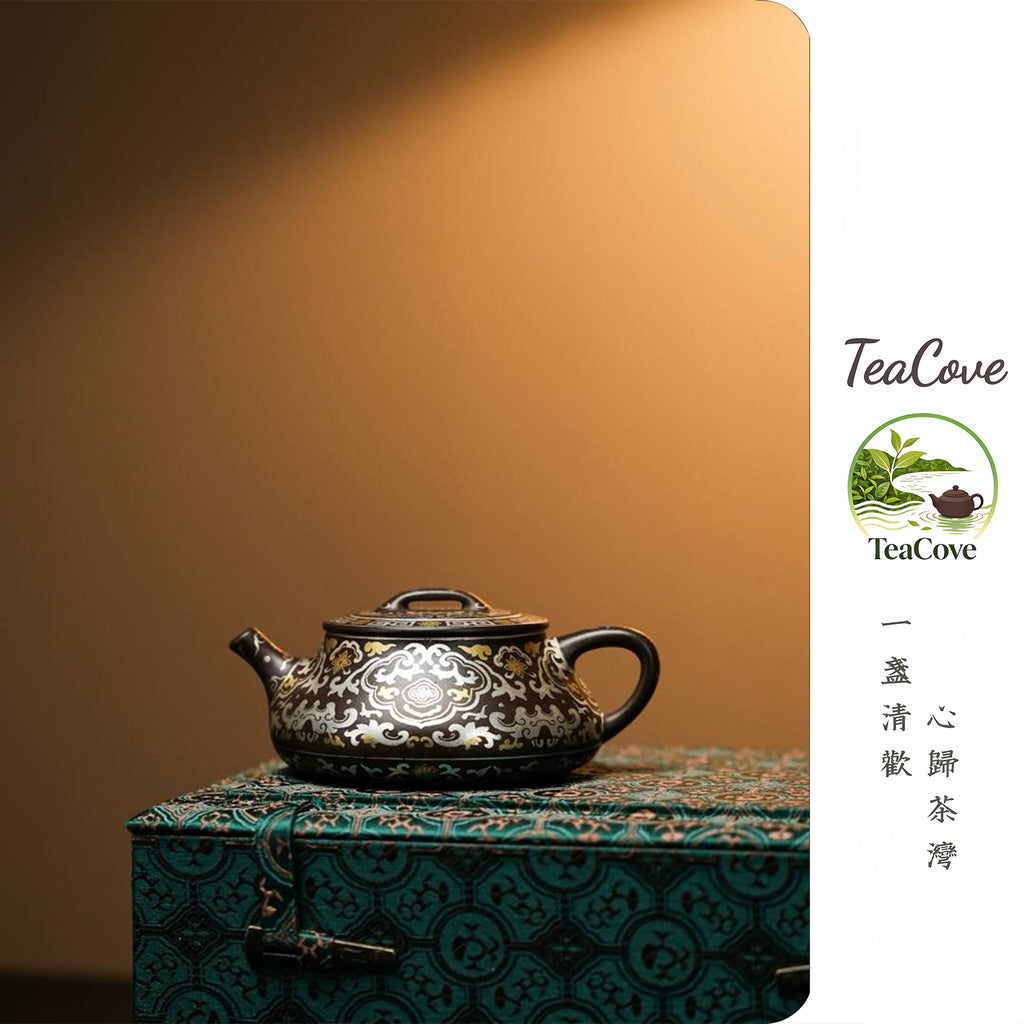 Yue Piao  160cc - Yixing Zisha Purple Clay Teapot