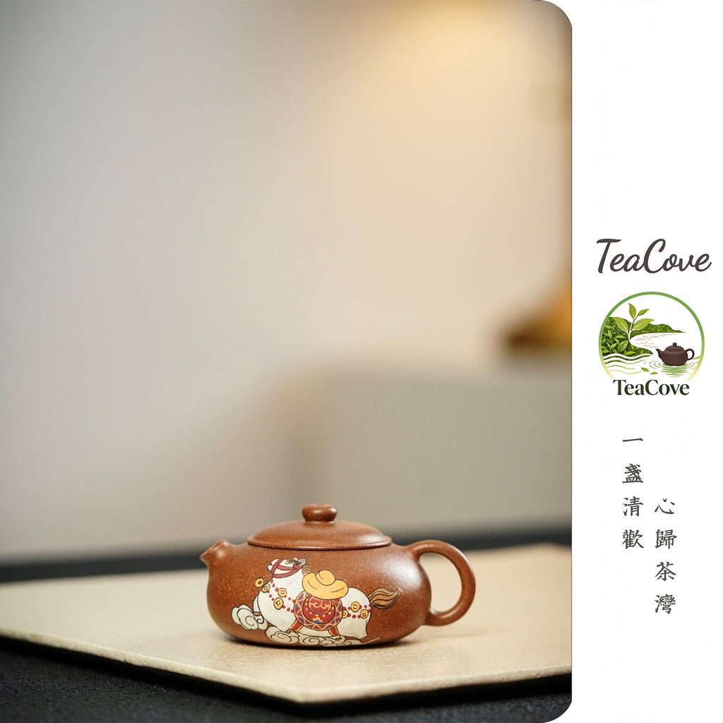 Xiao Xiao Xi Shi Ru  80cc - Yixing Zisha Purple Clay Teapot