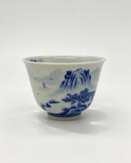 Mountain Dwelling Landscape       70ml   -Jingdezhen porcelain
