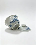 Whispering Bamboo Gaiwan        150ml   -Jingdezhen porcelain