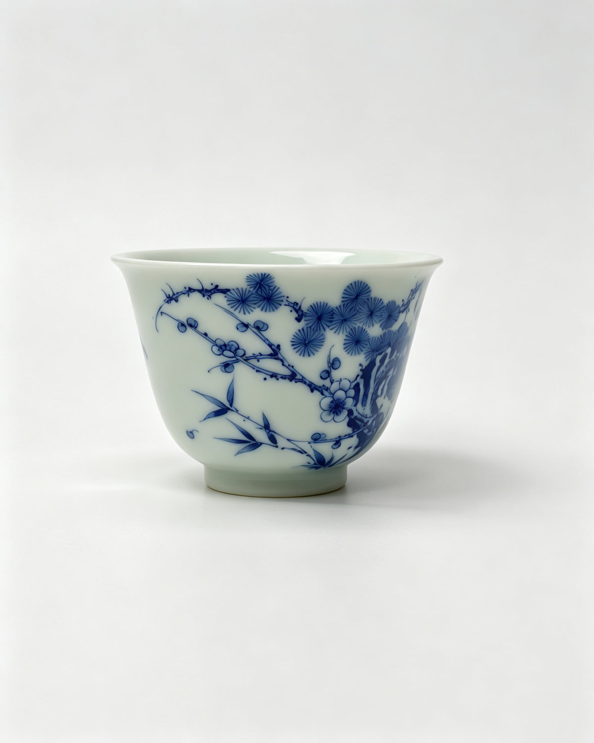 Three Friends of Winter      80ml   -Jingdezhen porcelain