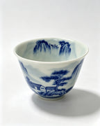 Mountain Dwelling Landscape       70ml   -Jingdezhen porcelain