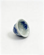 Blue and White Landscape Tea Cup       50ml   -Jingdezhen porcelain