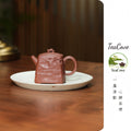 Tai Hu Shi Qu   140cc - Yixing Zisha Purple Clay Teapot