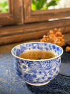 Million Flowers Fragrance Teacup        100ml   -Jingdezhen porcelain