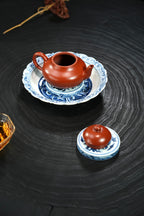 Pear-shape 140cc - Yixing Zisha Purple Clay Teapot