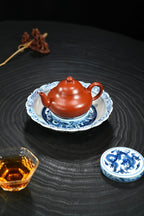 Pear-shape 140cc - Yixing Zisha Purple Clay Teapot