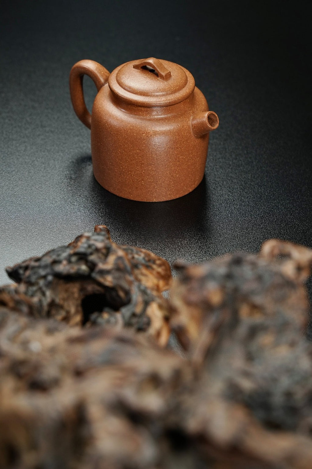 Ji Zhi 160cc - Yixing Zisha Purple Clay Teapot