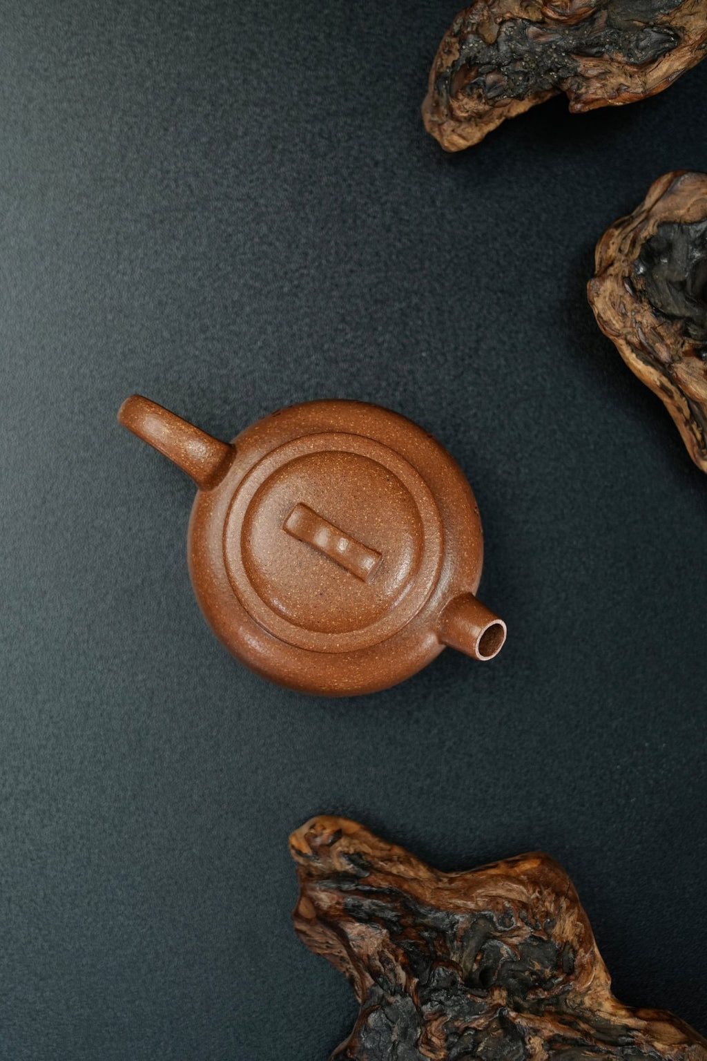 Ji Zhi 160cc - Yixing Zisha Purple Clay Teapot