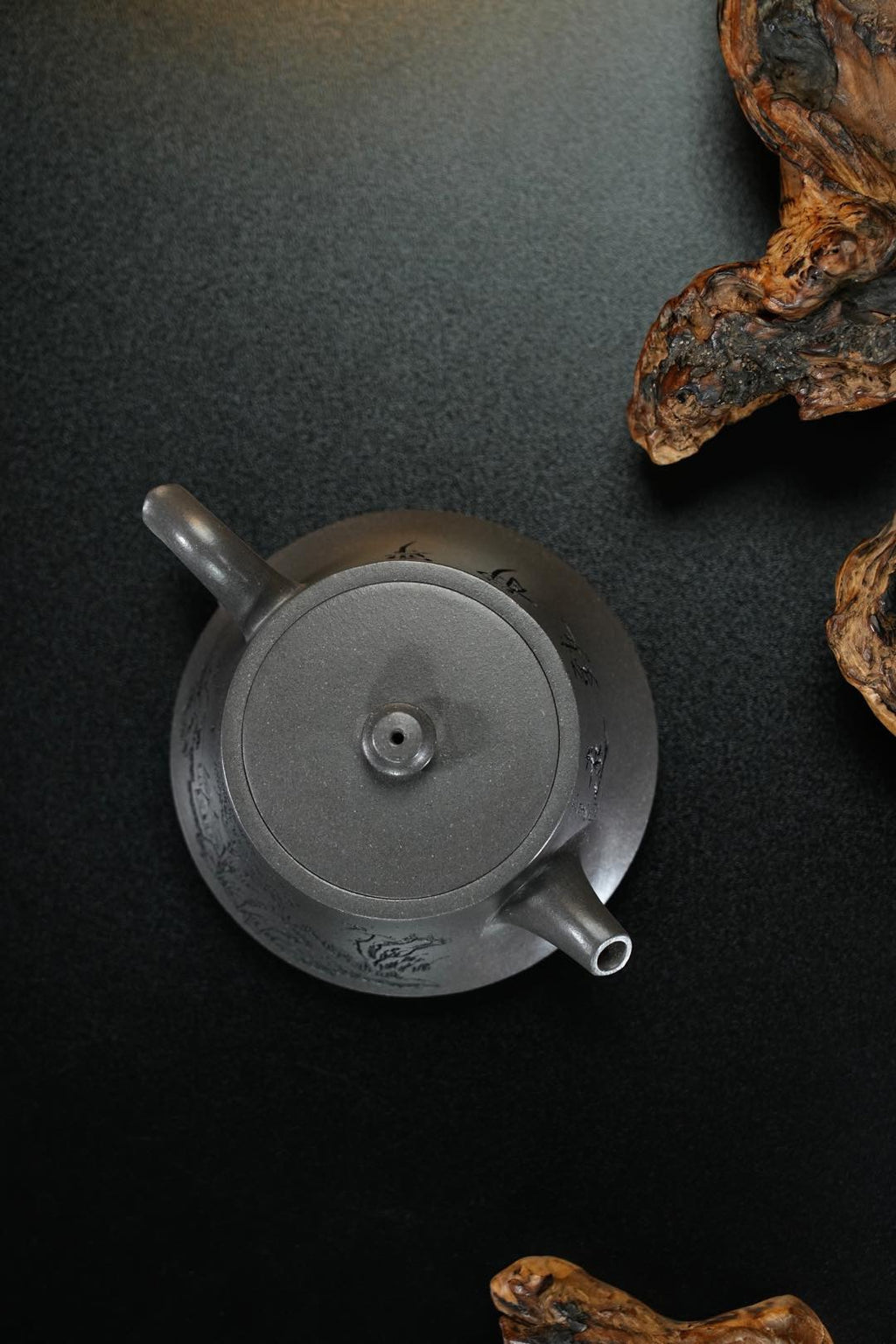 Zhu Chu 200cc - Yixing Zisha Purple Clay Teapot