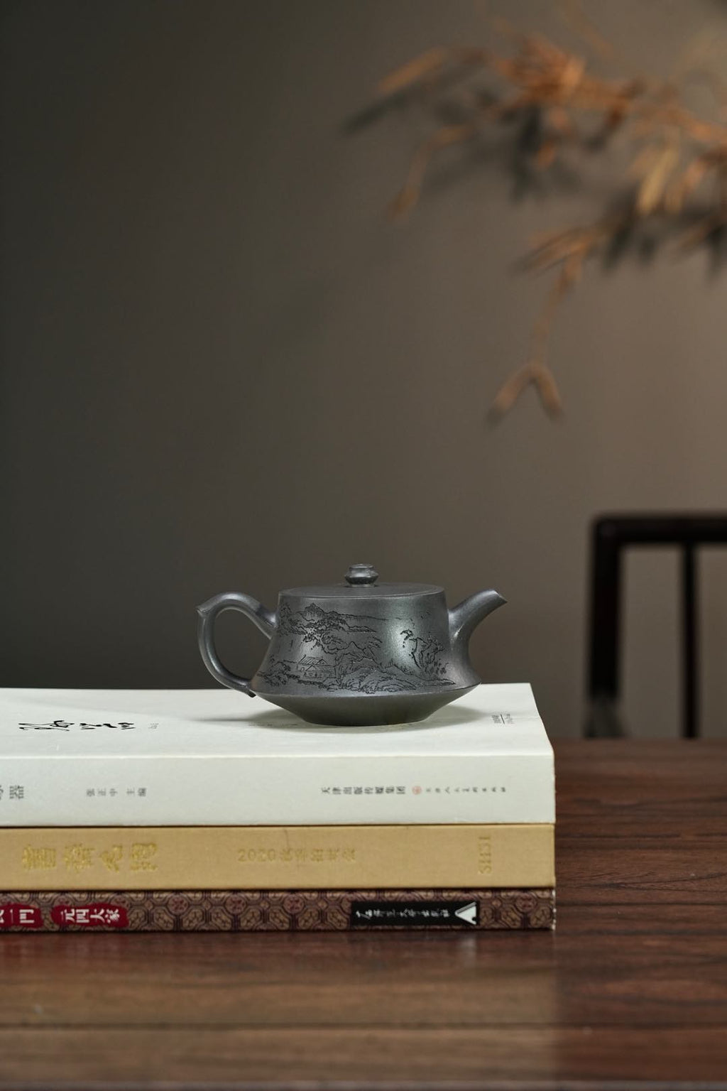 Zhu Chu 200cc - Yixing Zisha Purple Clay Teapot
