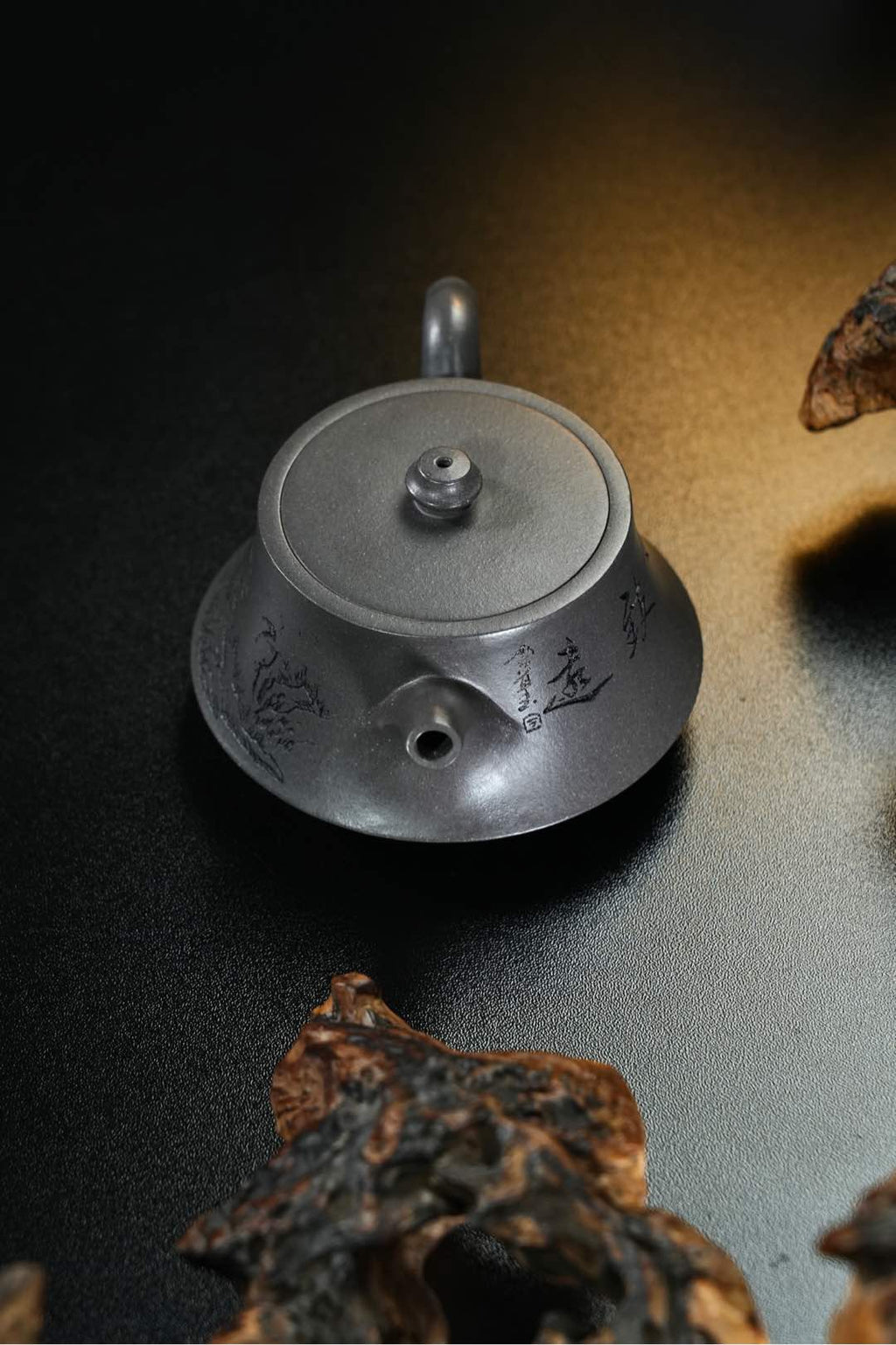 Zhu Chu 200cc - Yixing Zisha Purple Clay Teapot