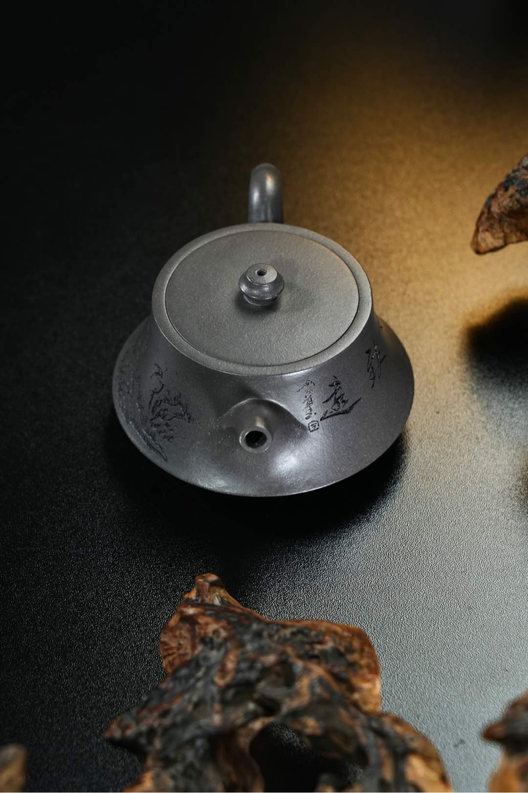 Zhu Chu 200cc - Yixing Zisha Purple Clay Teapot